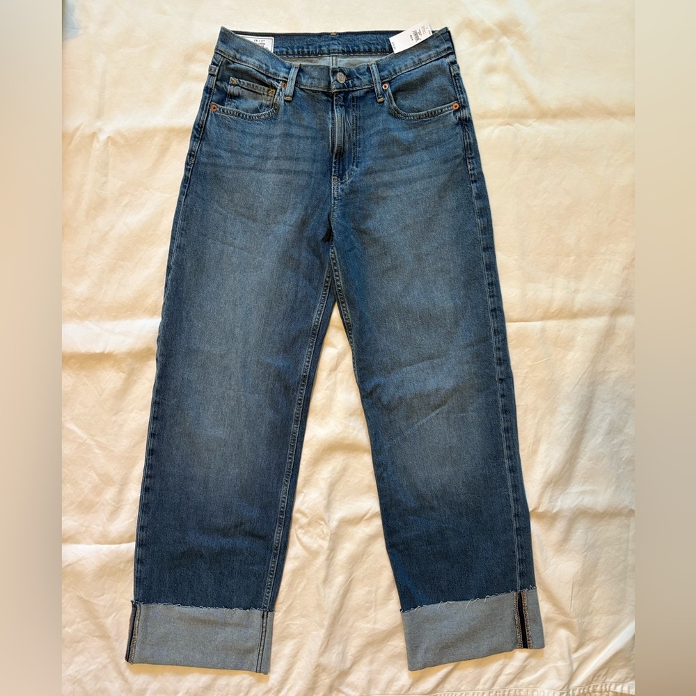 Gap Mid-Rise Cuffed 90s Loose Jean